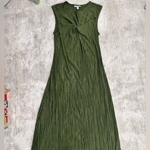 Topshop Forest Green Maxi Dress